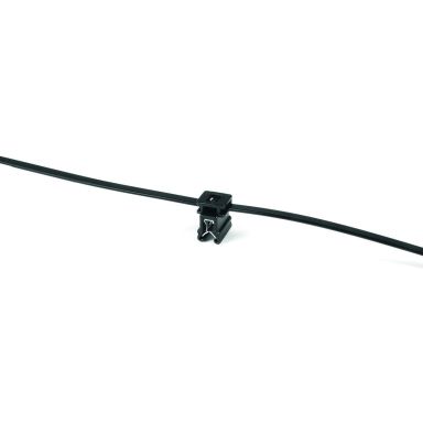 Hellermann Tyton T50ROSEC4A Buntebånd med kantklips, 500-pakning