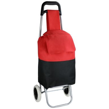 Derby of Sweden Sky Shopper Veske 27 l, avtakbare hjul, rød