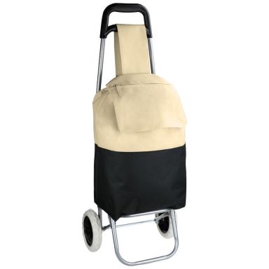 Derby of Sweden Sky Shopper Veske 27 l, avtakbare hjul, sand
