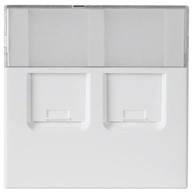 ABB 2TKA00001111 Centrumplatta 2xRJ45