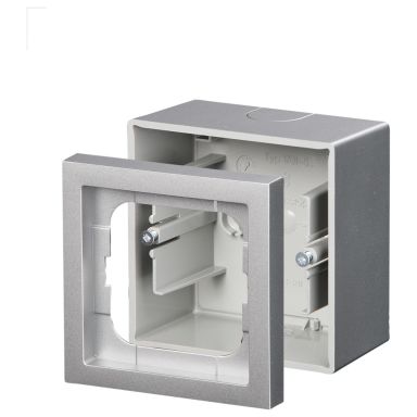 ABB Impressivo Förhöjningsram aluminium