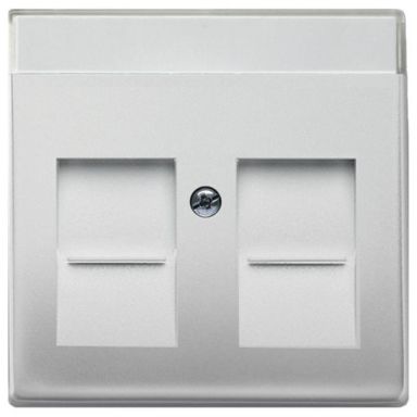 ABB 1800-866 Centrumplatta 2xRJ45