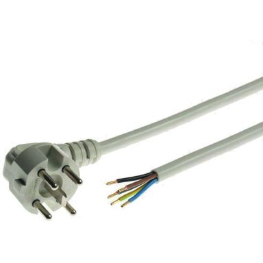 Z 2404591 Ledningssett perilex, vinklet, grå, 1,3 m