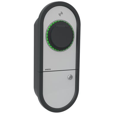 Ensto One Apart Laddbox med T2-uttag, 7,4 kW, 1-fas