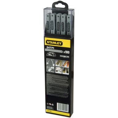 STANLEY 0-15-842 Bågfilsblad 300 mm, 24 TPI