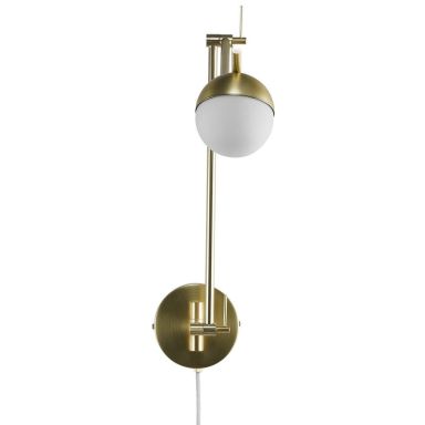 Nordlux CONTINA Vägglampa mässing