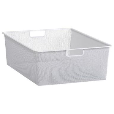 Elfa 145290 Mesh-kori 40 cm, valkoinen