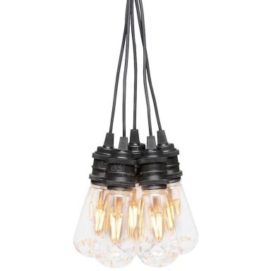 Konstsmide 2352-800 Lisäsarja valosarjaan 2351, E27, 24V