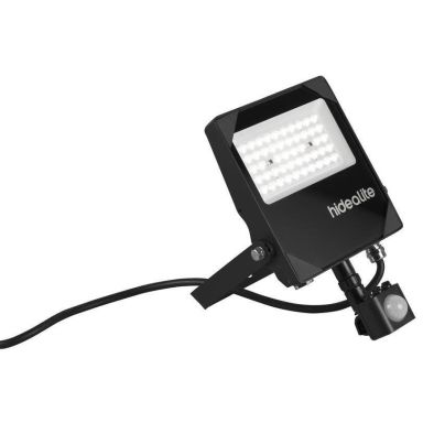 Hide-a-Lite Scout G2 XS 7768000 Forlygte sort, 4000 K Asym, PIR sensor
