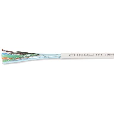 Eurolan 19C-UA-DCA-R500WT Datakabel vit, LSZH, Dca