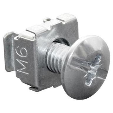 MP bolagen 878E Kurvmutter M6 x 12 mm, 20-pakning