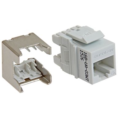 Eurolan 16B-UA-03WT Modulærjack