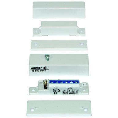 Alarmtech MC 640-5 Magneettikytkimet 5 m, kaapeli, valkoinen