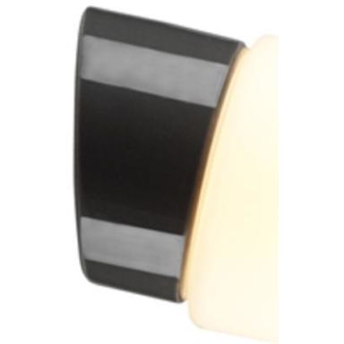 Ifö Electric Contrast Fridhem Väggarmatur grå, sned, IP54, LED