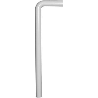 Faluplast 8073298 Utloppsrör 600 x 40 x 140 mm, vinkel