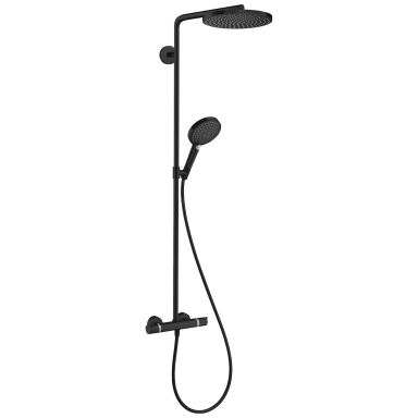 Hansgrohe Raindance Select S Sadesuihkusetti mattamusta, 150 cc
