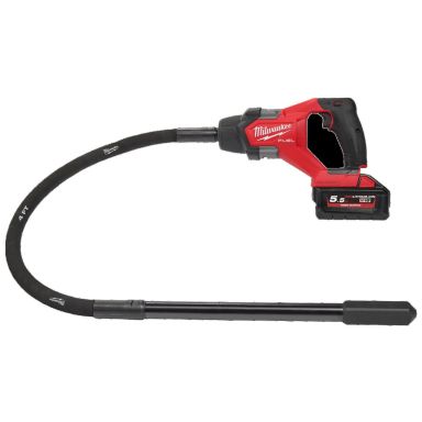 Milwaukee M18 FCVN12-551 Betongvibrator med batteri och laddare