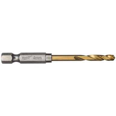 Milwaukee SHOCKWAVE Red Hex HSS-G TIN Metallborr 2-pack