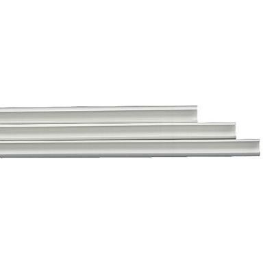 Gelia 050021523 Ledningslist självhäftande, transparent, 3-pack