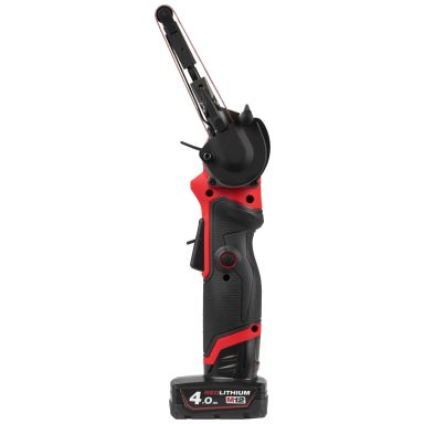 Milwaukee M12 FBFL10-402B Båndsliber med batteri og oplader