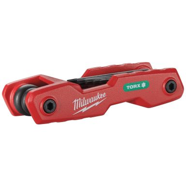 Milwaukee 4932480979 Torxnyckelsats vikbara, T9-T40, 8 delar
