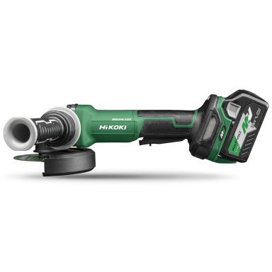 HiKOKI G3613DVF Vinkelsliper med 2,5 Ah batteri og lader