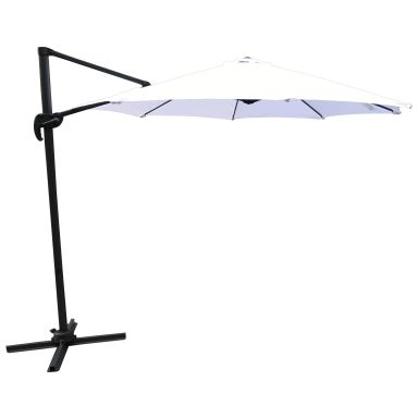 Venture Home Leeds 7015-309L Parasoll svart/vitt