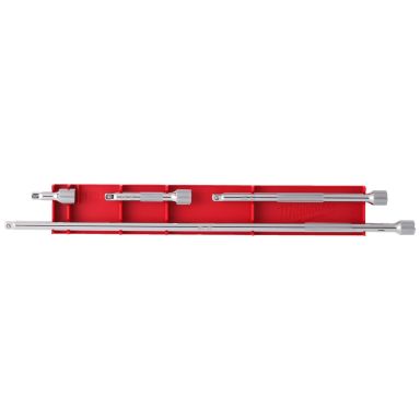 Milwaukee 4932480637 Pipesokkel forlengelsessett 4 deler, 1/4"