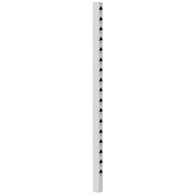Jabo Öckerö 10270 Staketstolpe vit, 1770x70x70 mm