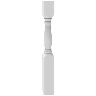 Jabo Arnö 26048 Stolpe vit, 135x135x1200 mm