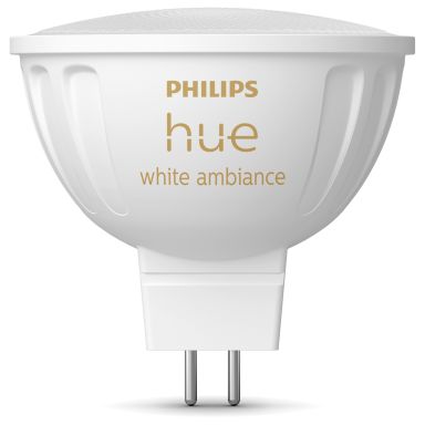 Philips Hue Huewca 929003575201 LED-lamppu 1 kpl, 400 lm, lämpimästä viileään valkoiseen, GU 5.3 (MR16)