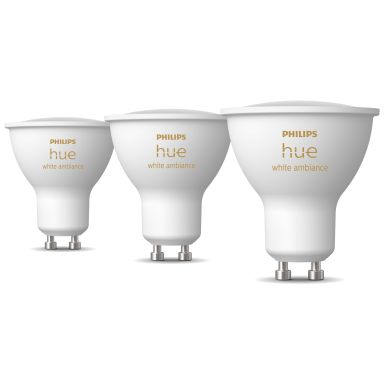 Philips Hue Huewca 929003666703 LED-lamppu 3 kpl, 400 lm, lämpimästä viileään valkoiseen
