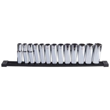 Milwaukee 4932498798 Hylsysarja 1/2″, 12-kulma, pitkät, 13-osainen