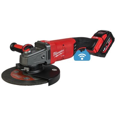Milwaukee M18 ONEFLAG230XPDB-122C Vinkelslip med batteri och laddare