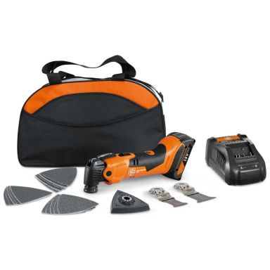 Fein MultiMaster AMM 500 AS Multiværktøj med batteri og oplader