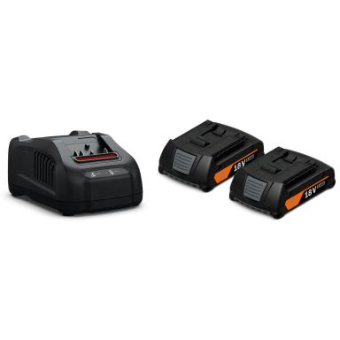 Fein 92604244010 Laddpaket 2 st 2,0 Ah och laddare