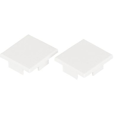 Hide-a-Lite Art High Endestykke hvit, 2-pakk