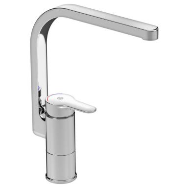 Gustavsberg Nordic3 Köksblandare med hög pip, krom