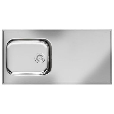 Purus Basic F PBF-1200 Pesupöytä 1200x600x30 mm, käännettävä, ruostumaton teräs