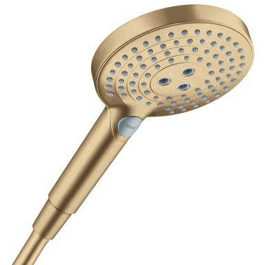 Hansgrohe Raindance Select S120 26530140 Hånddusj 3 stråletyper, Ø125 mm, børstet bronse