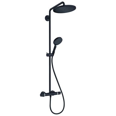 Hansgrohe Croma Select S Dusjsett tak-/hånddusj med kran