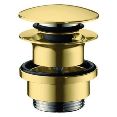Hansgrohe 50100990 Bunnventil for servant, Push-Open, 1 1/4"