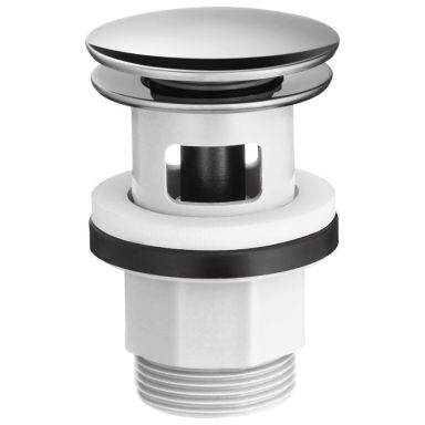 Hansgrohe 50105000 Pohjaventtiili pesualtaille, Push-Open, 1 1/4"