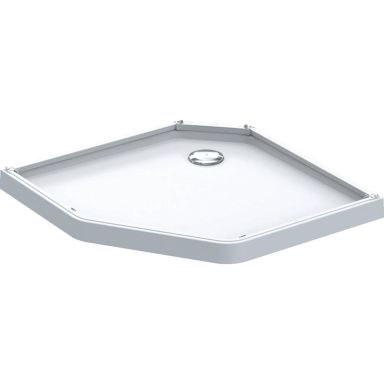 Contura Showerama Dusjkar marmorert, lakkert, steinharpiks