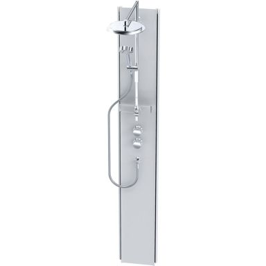 Contura Showerama 10-5 Duschset vit, 286 cm