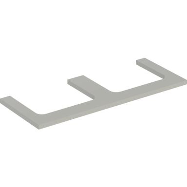 Geberit ONE 505.345.00.7 Benkeplate 120 cm, for 2 servanter