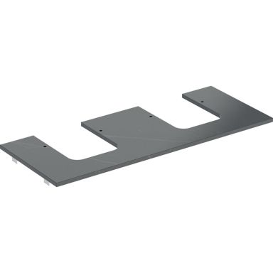 Geberit ONE 505.175.00.2 Bänkskiva dubbel, stengods