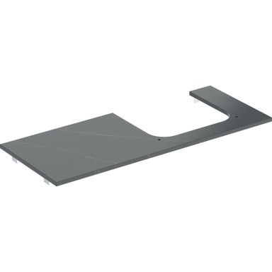 Geberit ONE 505.155.00.2 Benkeplate steintøy, høyre