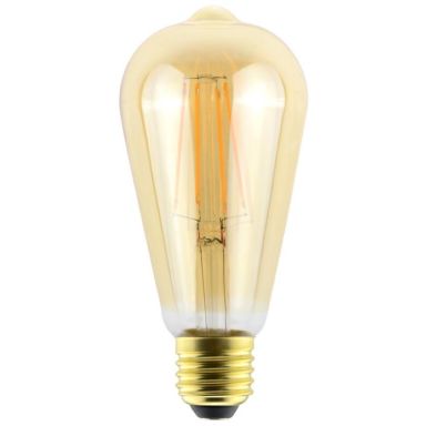 Airam Amber LED-lampa 4,5 W, E27, dimbar