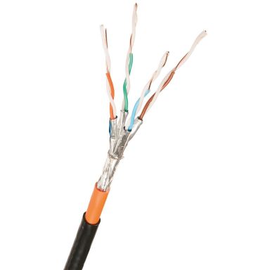 Nexans S/FTP LM 6A LSZH Dca+PE Datakabel 8 ledare, Ø0,55 mm
